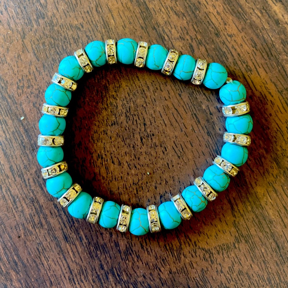 Faux Turquoise Bracelet